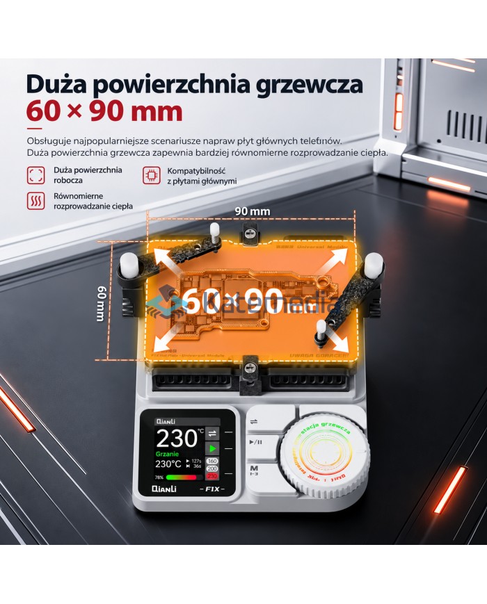 Inteligentna Platforma do Rozlutowywania Qianli F1X iP 15-17PM