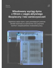 Laser UV TBK 958ZE do ekranów / klapek / grawerowania