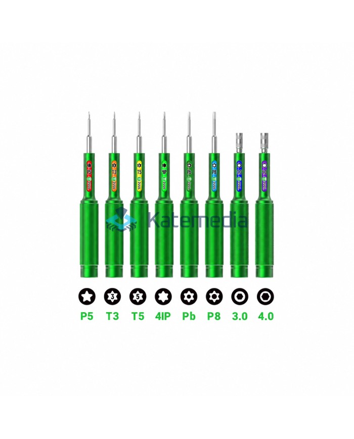 2UUL SD95 8-Piece Precision Screwdriver Set for Drones, Laptops, PCs and Electronics