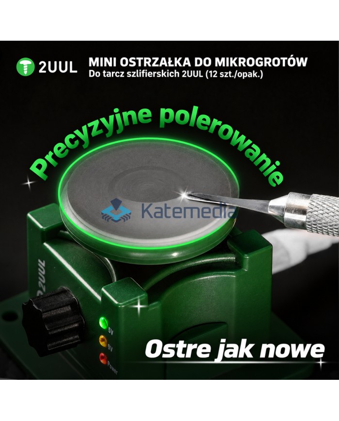 Wymienne Tarcze Ścierne 2UUL DA790 do Ostrzałki MicroTip 12 szt