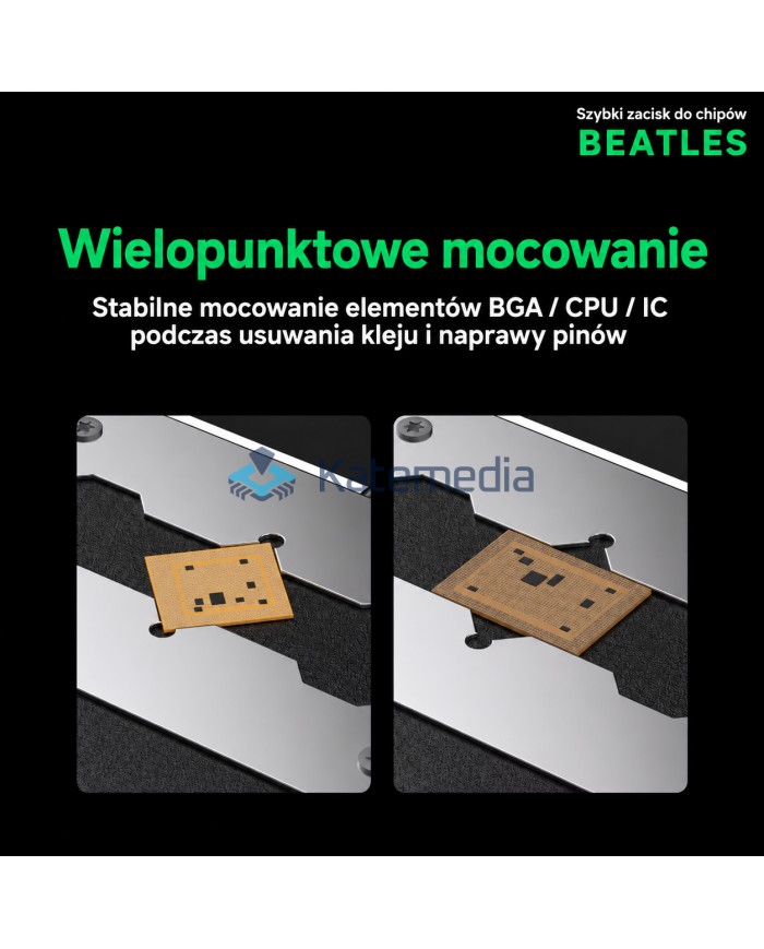 Zacisk do Układów BGA CPU IC do Lutowania MECHANIC chip clip