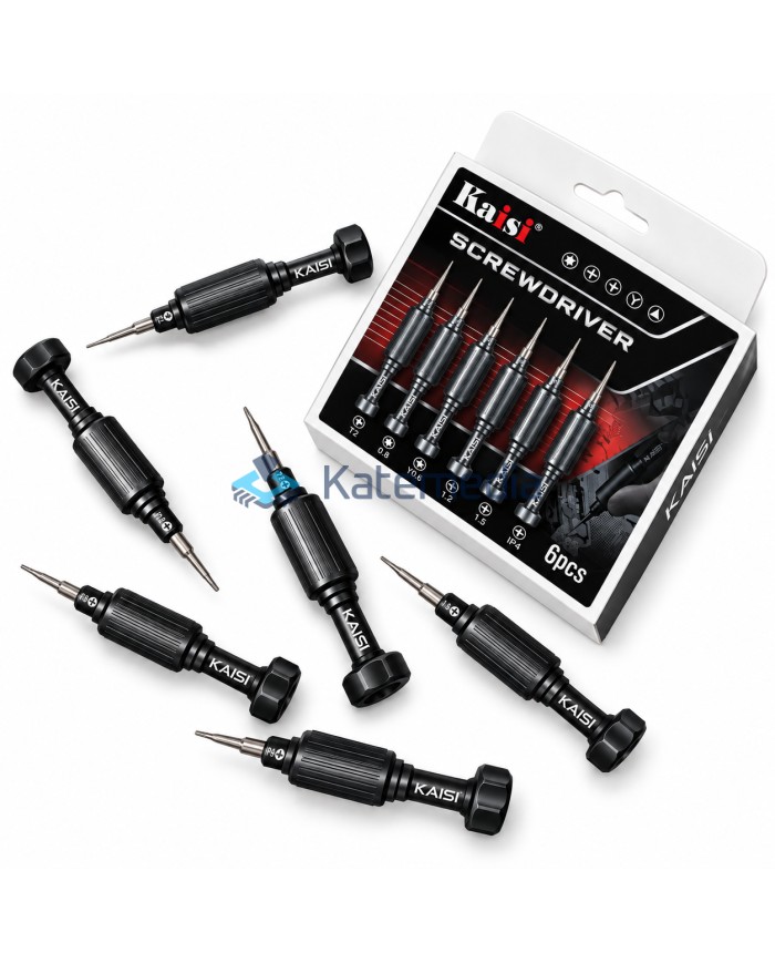 Zestaw precyzyjnych śrubokrętów kaisi screwdriver sharp