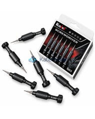 Zestaw precyzyjnych śrubokrętów kaisi screwdriver sharp