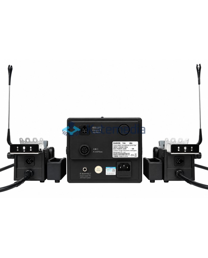 Stacja lutownicza Sugon T66 Double 230W dwukolbowa T210 + T245