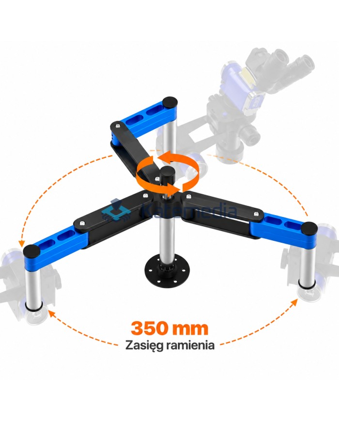 Ramię uchwyt stelaż stelaż do mikroskopu Mechanic M6+ 360°