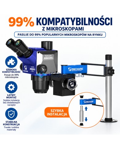 Ramię uchwyt stelaż stelaż do mikroskopu Mechanic M6+ 360°