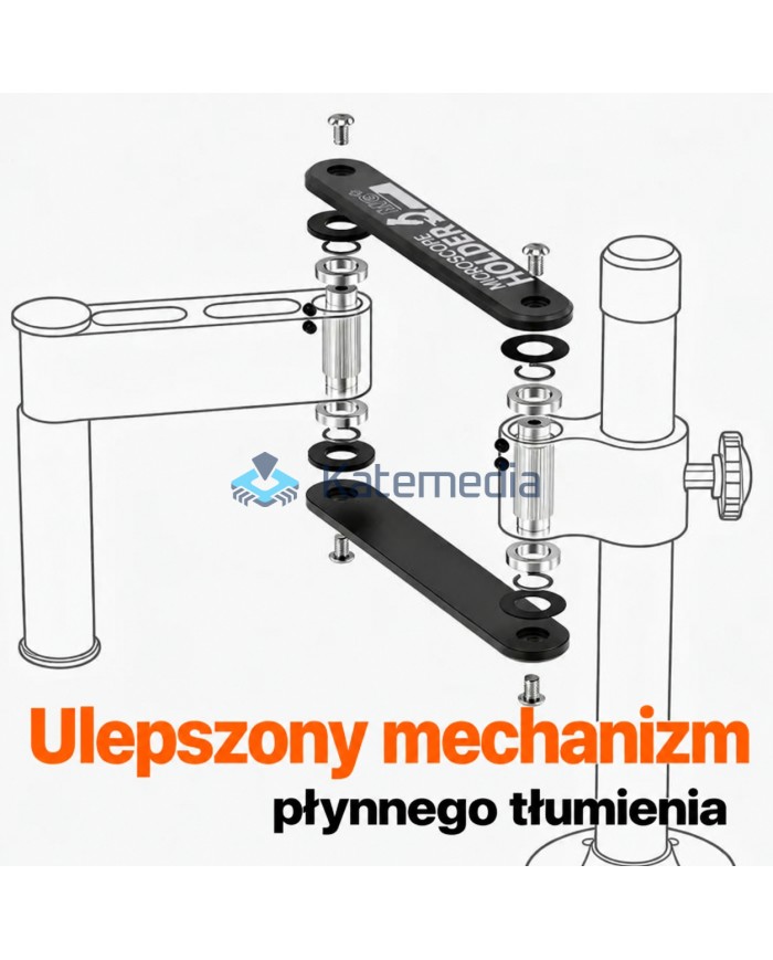 Ramię uchwyt stelaż stelaż do mikroskopu Mechanic M6+ 360°