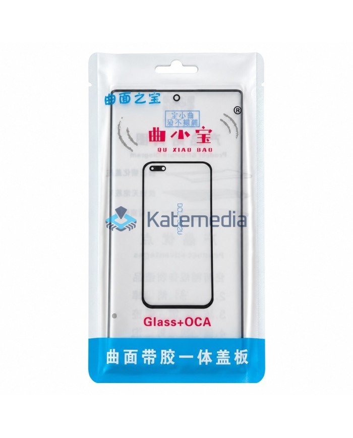 Szyba + klej OCA Qu Xiaobao do Samsung Galaxy S22 Ultra