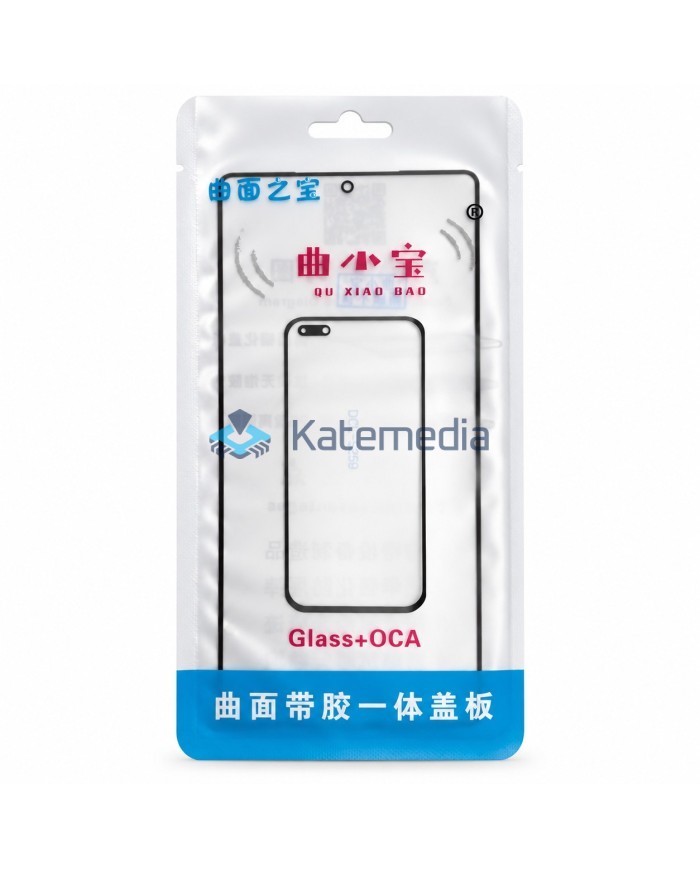 Szyba + klej OCA Qu Xiaobao do Samsung Galaxy S25 Ultra