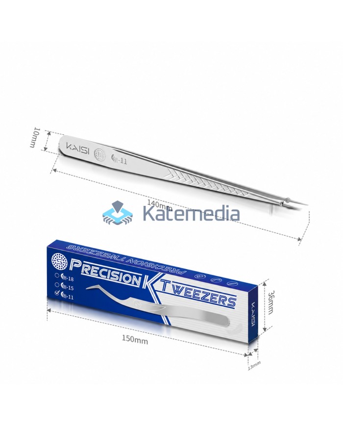 Pęseta precyzyjna Kaisi Ling-11 prosta do elektroniki