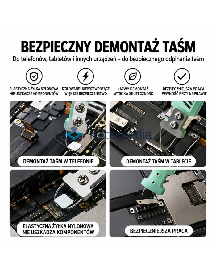 Otwierak narzędzie do demontażu złączy FPC płyty głównej