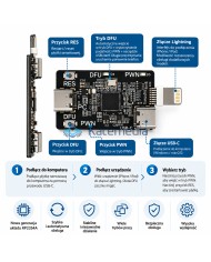 Płytka serwisowa SUNSHINE RP2354A Pico DFU PWN do iPhone i iPad