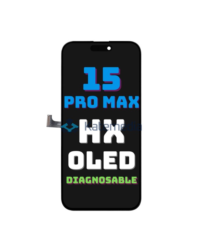 iPhone 15 Pro Max HX Soft OLED 120Hz Display DIAGNOSABLE
