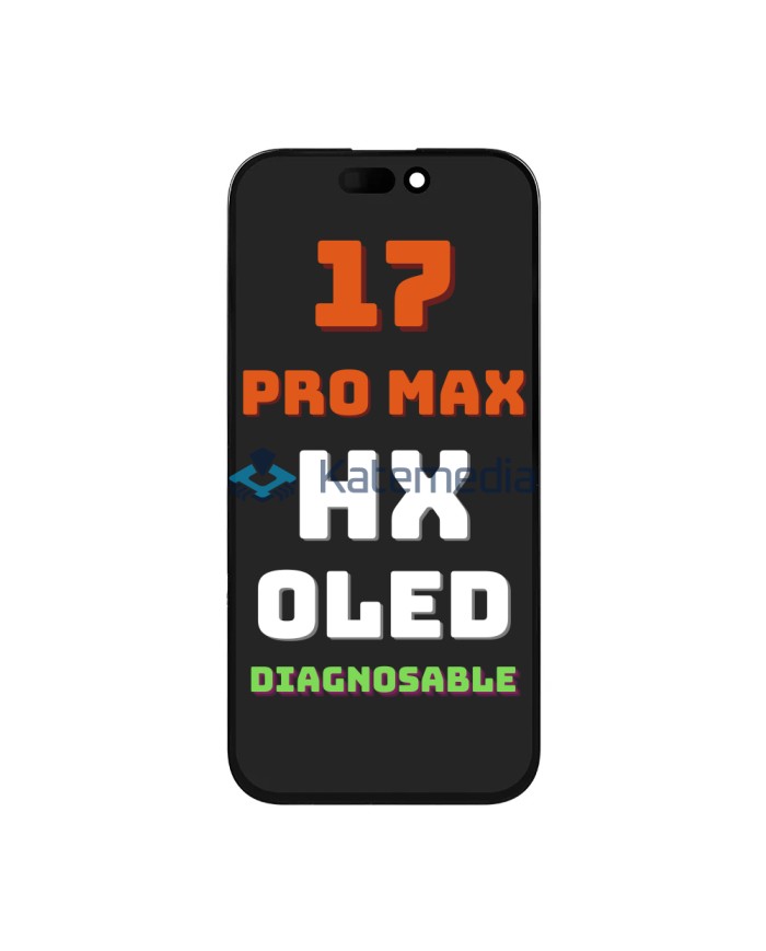 iPhone 17 Pro Max HX Soft OLED 120Hz Display DIAGNOSABLE