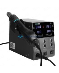 Sugon 212 2-in-1 Soldering Station Set – Hot Air + T12 Soldering Iron + 25 g Solder Wire