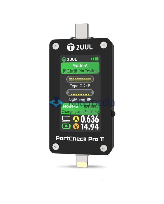 Tester portów USB-C i Lightning - 2UUL PW33 PortCheck Pro II