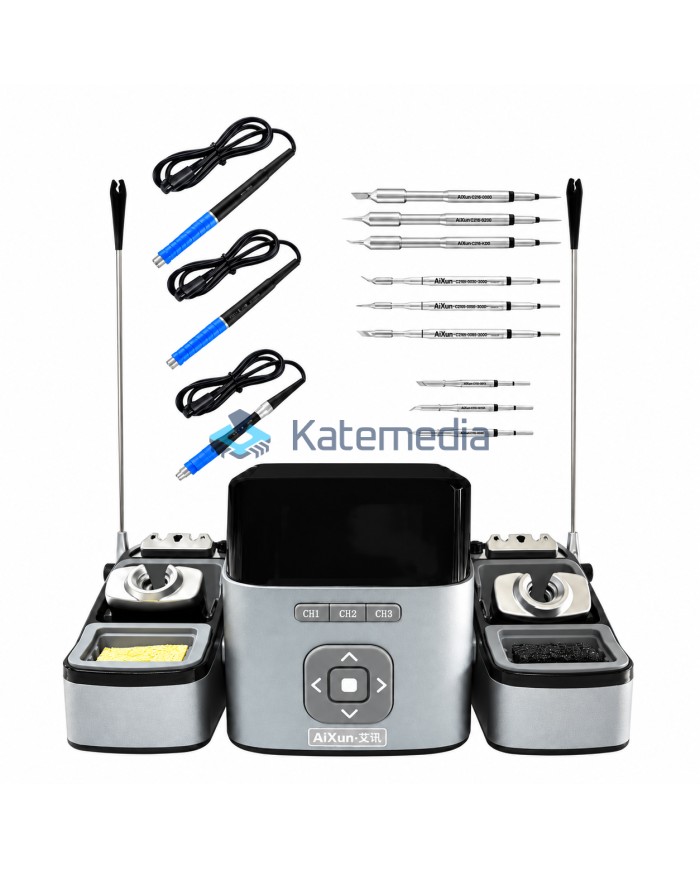 Aixun T420D Soldering Station (Wi-Fi) Dual Channel JBC 115/ 210/245 + 9 FREE TIPS