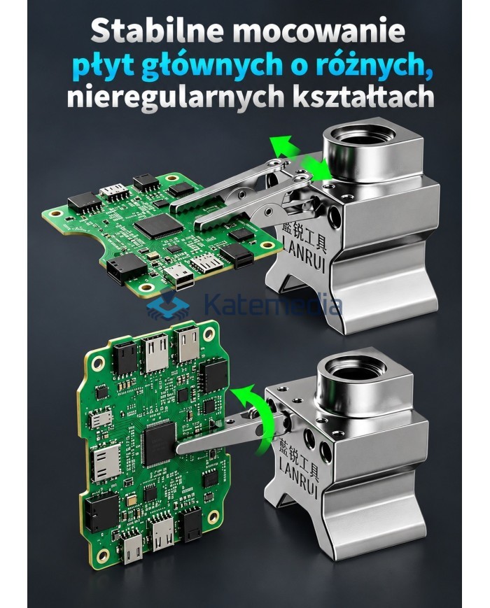 Uchwyt serwisowy do płyt głównych PCB LanRui B17