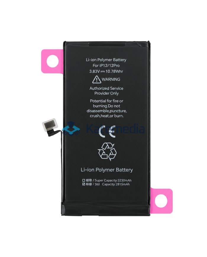 JCID Battery Diagnosable Genuine Standard iPhone 12 / 12 Pro