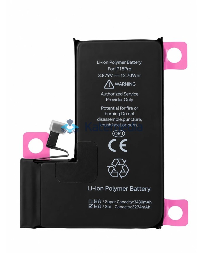 JCID Diagnosable Genuine Standard Battery for iPhone 15 Pro