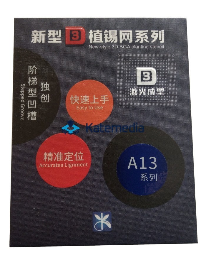 BGA 3D Doublesided STENCIL A13 for iPhone 11 / 11 Pro / 11 Pro Max