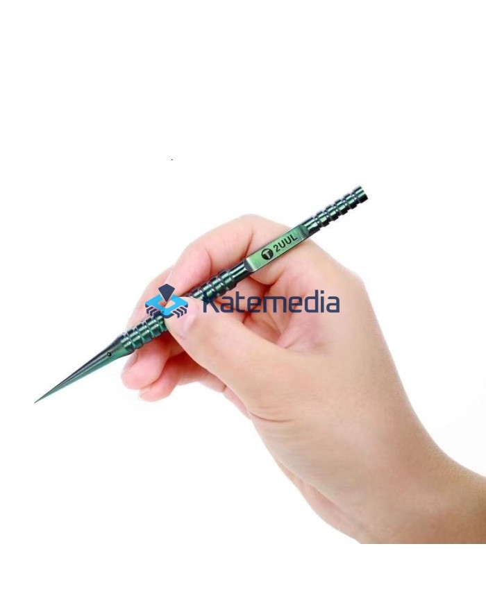 2UUL Tweezers Titanium Alloy Ultra thin 0.01mm 14g