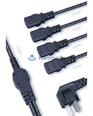 Kabel zasilający rozgałęźnik Qianli 4 x wtyczka