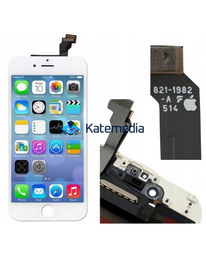 LCD SCREEN iPhone 6 White ORG REMOVED