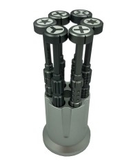 Rotating screwdriver holder