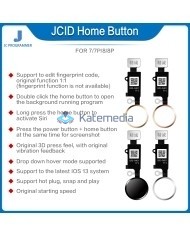 JCID Fully working Home button for iPhone 7 7P 8 8P Black