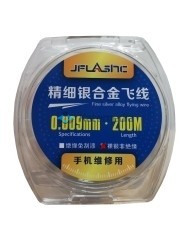 Nieizolowany drut srebrny ultra cienki 0.009mm