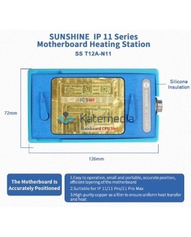 Heater desoldering station SS T12A-N11 iPhone 11