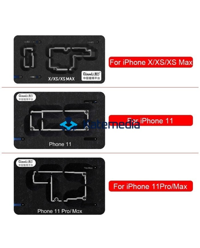 X - XS MAX Middle Layer Reballing Holder