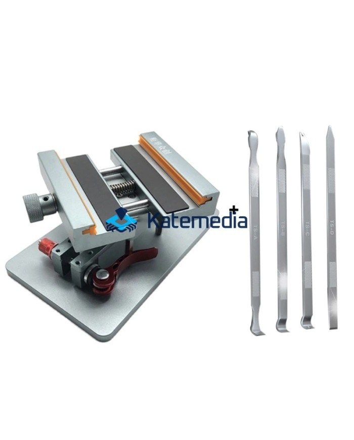 Rotary holder for replacing iPhone back glass