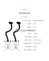 Profesjonalny pochłaniacz oparów dymu TBK