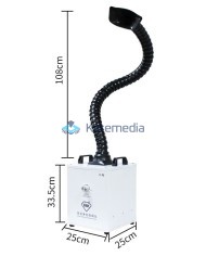 Profesjonalny pochłaniacz oparów dymu TBK