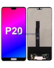 LCD WYŚWIETLACZ Ekran Huawei P20 Czarny EML-L09