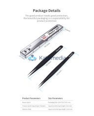 Qianli iNeeZy FX-03 Tweezer Ultra thin