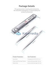 Pinceta Qianli iNeeZy YX-01 Ultra cienka