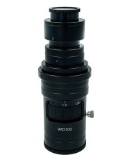 Adjustable ZOOM lens for microscope camera