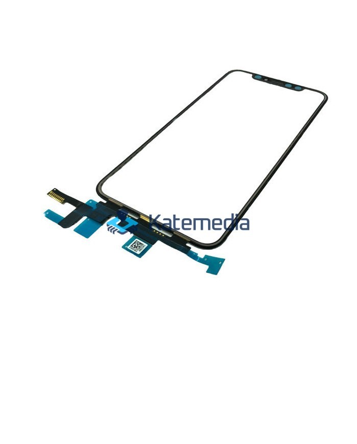 Glass with touch plate for iPhone X