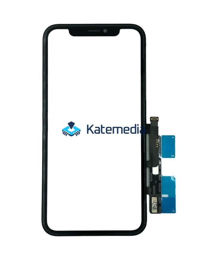 Glass with touch plate for iPhone XR