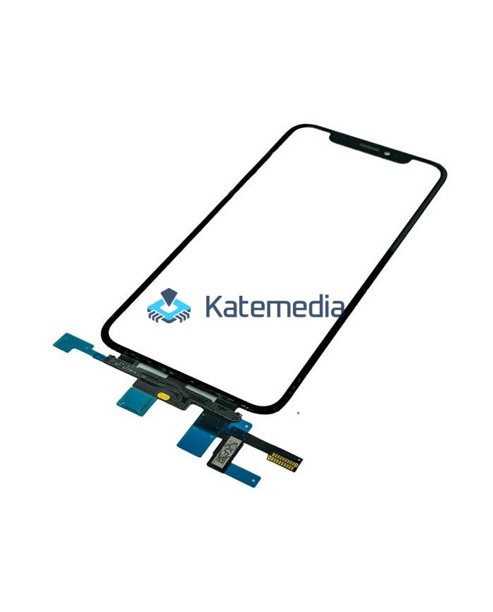 Glass with touch plate for iPhone XS