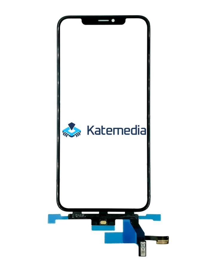 Glass with touch plate for iPhone XS Max