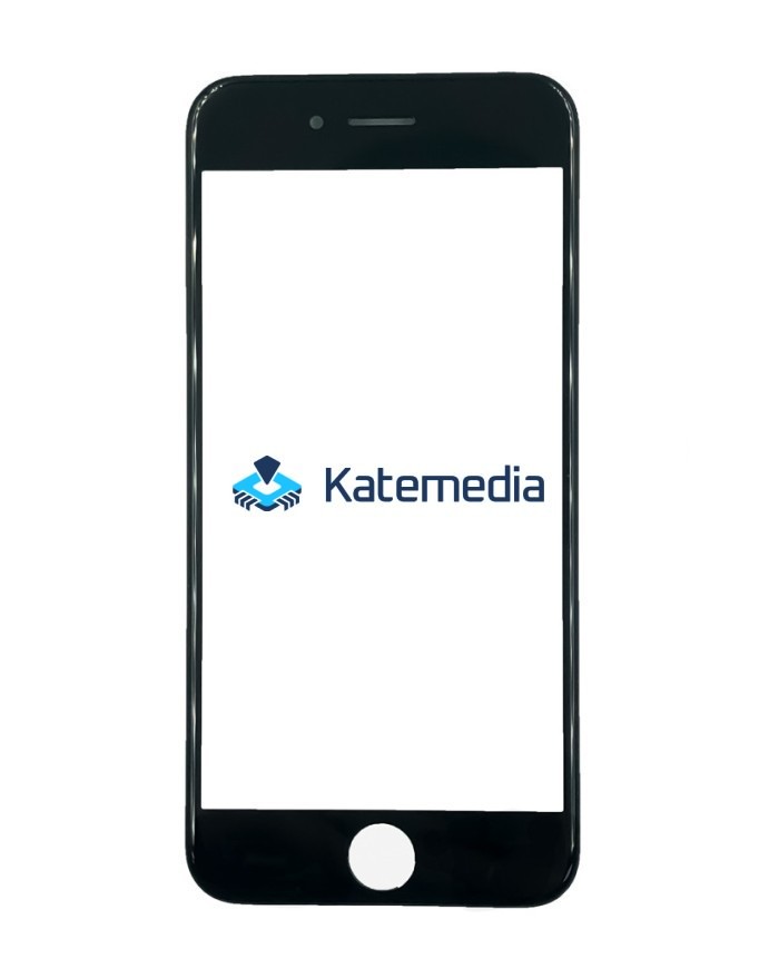 Szyba z ramką + klej OCA do iPhone 6s Czarna