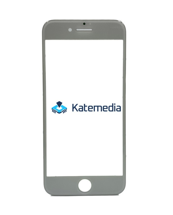 Glass with frame + OCA glue for iPhone 7