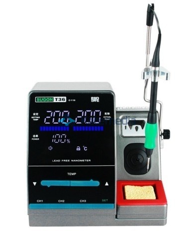 Sugon T36 – stacja lutownicza z kolbą na groty JBC C115