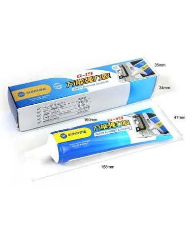 Klej SUNSHINE G-19 Biały Uniwersalny 50ml