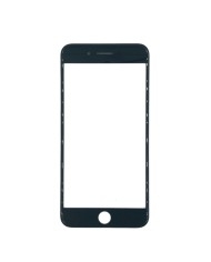 Glass With Frame + OCA Glue For IPhone 7+ Black