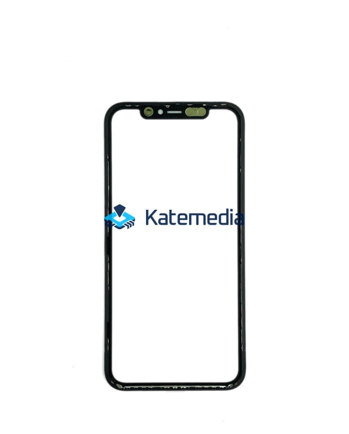 Szyba z ramką + klej OCA do iPhone 11